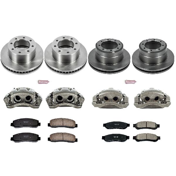 2011 Ford F-350 Super Duty Disc Brake Kit - Front and Rear (Powerstop)