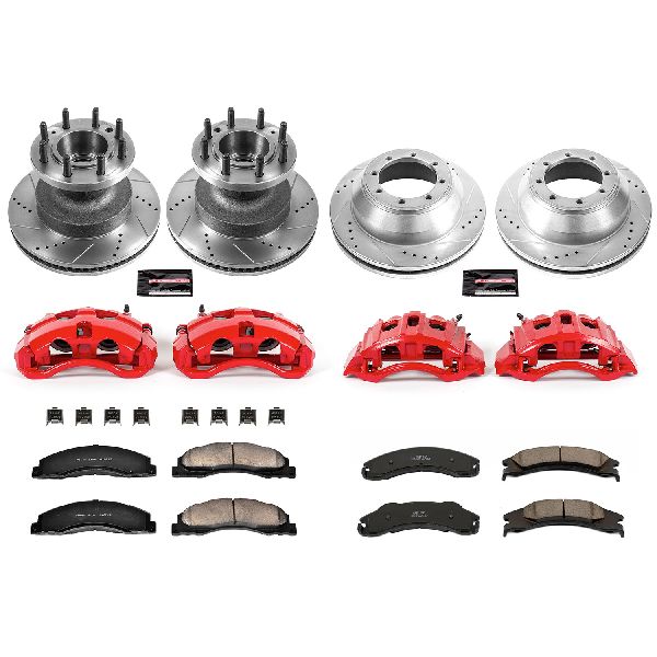2008-2025 Ford E-350 Super Duty Disc Brake Kit - Front and Rear (Powerstop)