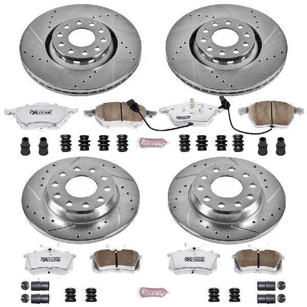 2002-2006 Audi A4 Disc Brake Kit - Front and Rear (Powerstop)