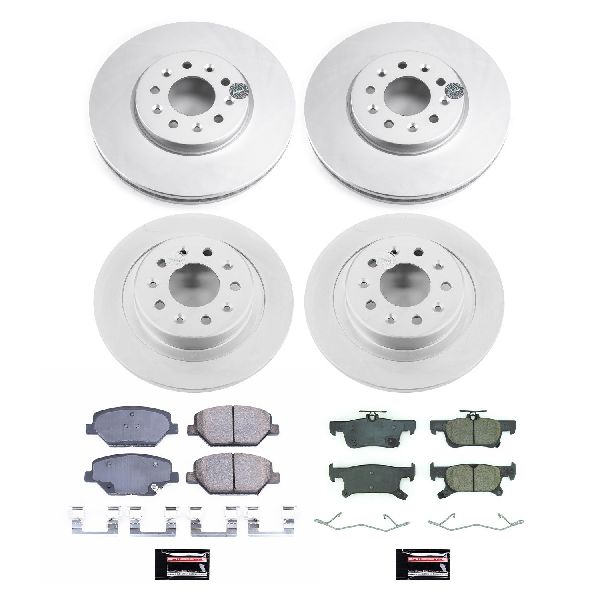 2017-2018 Buick Envision Disc Brake Kit - Front and Rear (Powerstop)