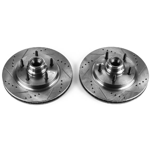 1997-2000 Ford F-150 Disc Brake Rotor Set - Front (Powerstop)