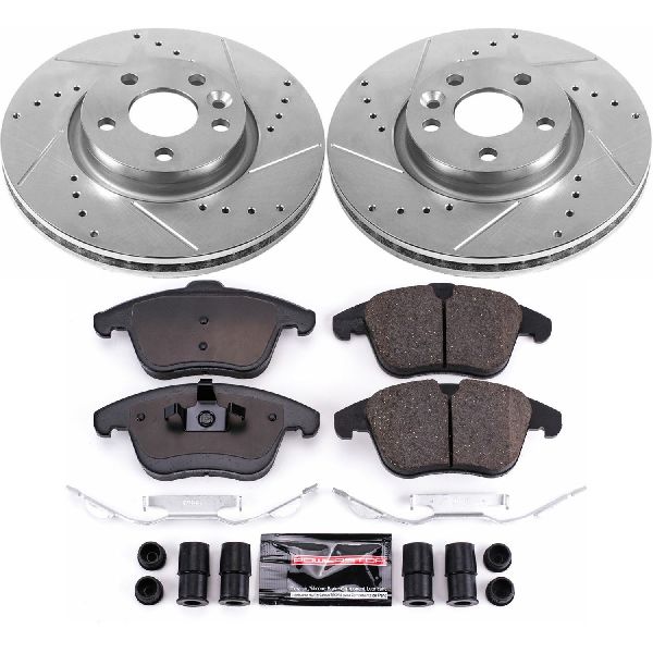 2015-2016 Volvo S80 Disc Brake Kit - Front (Powerstop)