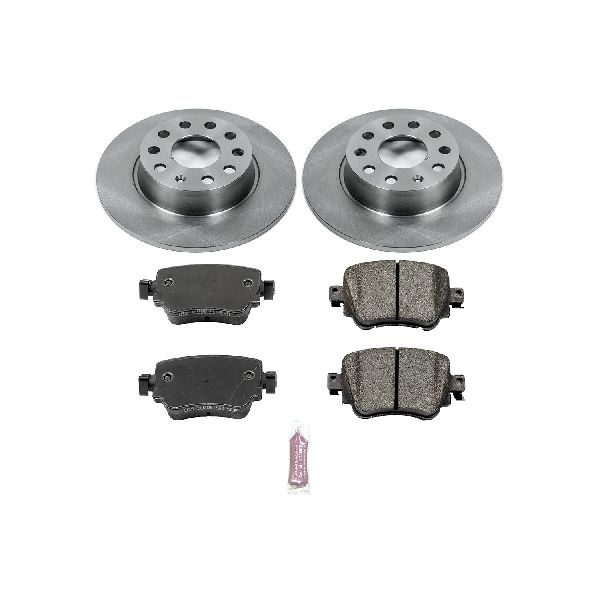 2015-2018 Volkswagen GTI Disc Brake Kit - Rear (Powerstop)