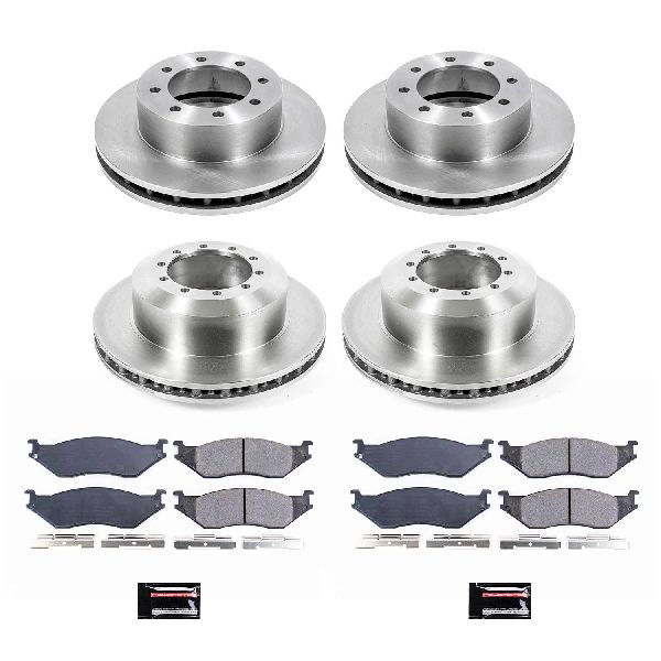 1999-2004 Ford F-550 Super Duty Disc Brake Kit - Front and Rear (Powerstop)
