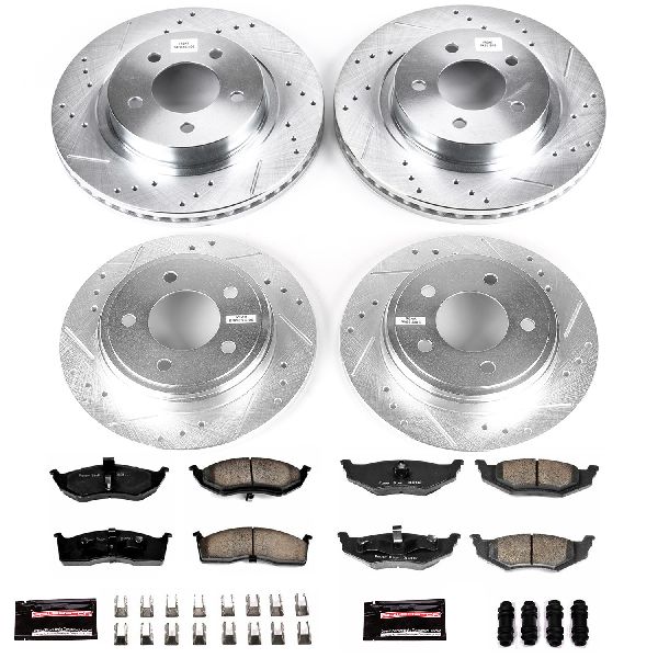 1999-2004 Chrysler 300M Disc Brake Kit - Front and Rear (Powerstop)