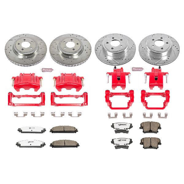 2005-2008 Dodge Magnum Disc Brake Kit - Front and Rear (Powerstop)