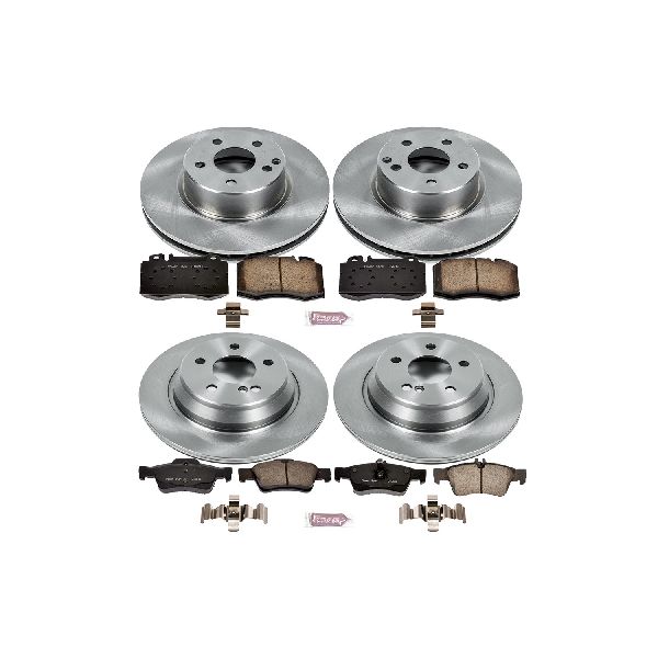2003-2006 Mercedes-Benz CL500 Disc Brake Kit - Front and Rear (Powerstop)