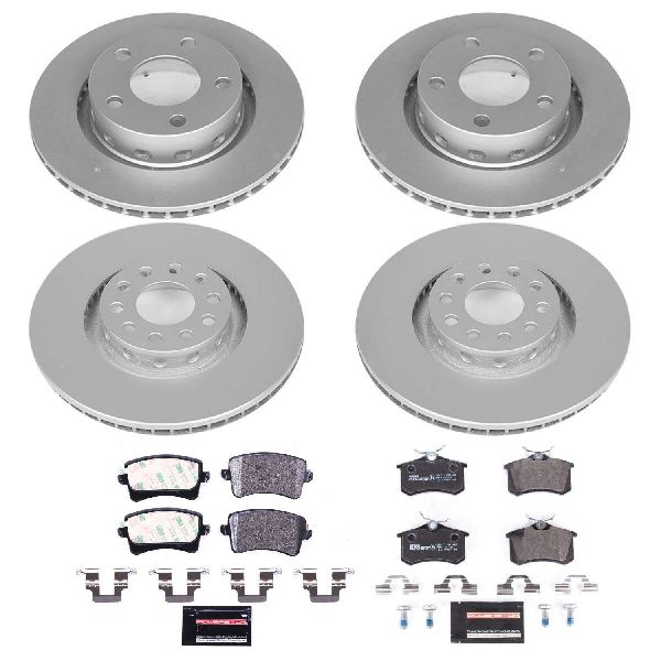 2002-2004 Volkswagen Passat Disc Brake Kit - Front and Rear (Powerstop)