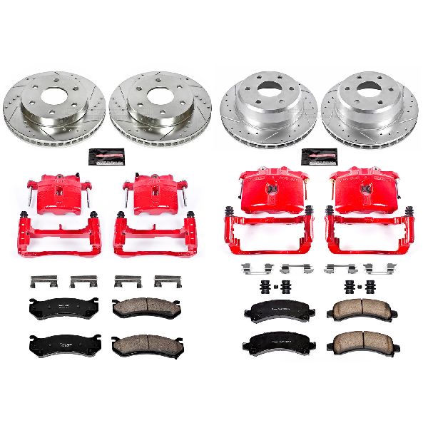 2003-2008 Chevrolet Express 1500 Disc Brake Kit - Front and Rear (Powerstop)
