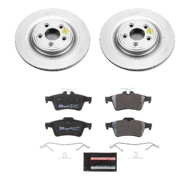 2009-2010 Jaguar XF Disc Brake Kit - Rear (Powerstop)