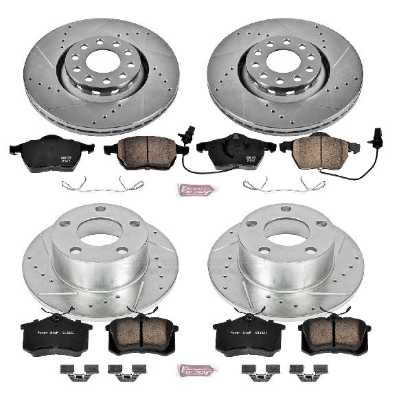 1998-2004 Audi A6 Disc Brake Kit - Front and Rear (Powerstop)