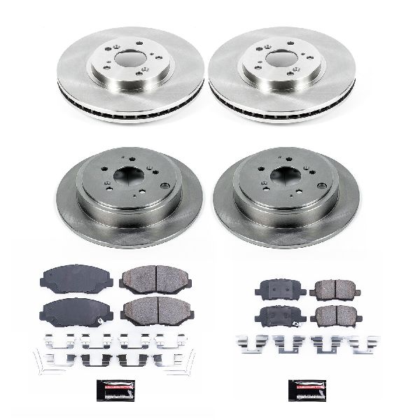 2003-2008 Honda Pilot Disc Brake Kit - Front and Rear (Powerstop)