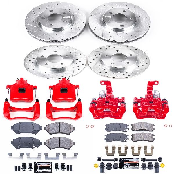 2000-2004 Buick Park Avenue Disc Brake Kit - Front and Rear (Powerstop)