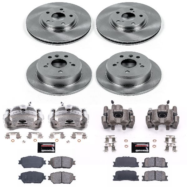 2002-2004 Toyota Camry Disc Brake Kit - Front and Rear (Powerstop)