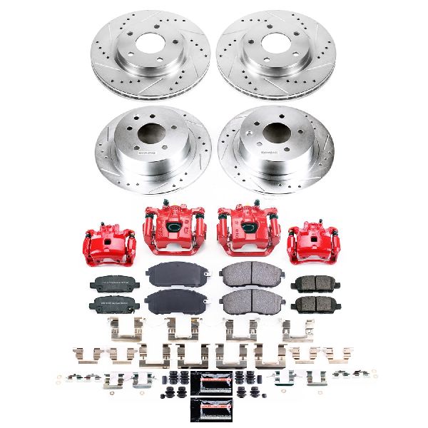 2019 Nissan Sentra Disc Brake Kit - Front and Rear (Powerstop)