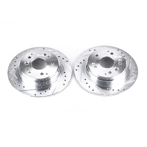 2003-2011 Honda Element Disc Brake Rotor Set - Rear (Powerstop)