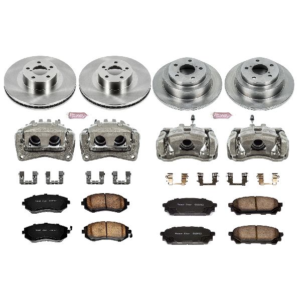 2004-2008 Subaru Forester Disc Brake Kit - Front and Rear (Powerstop)