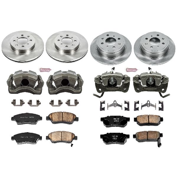 1994-1997 Honda Civic del Sol Disc Brake Kit - Front and Rear (Powerstop)