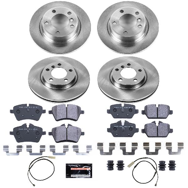 2013-2016 Mini Cooper Paceman Disc Brake Kit - Front and Rear (Powerstop)