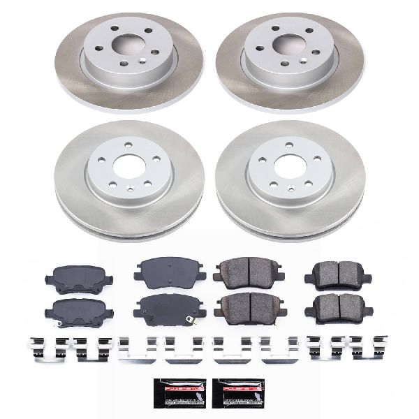 2016 Chevrolet Cruze Disc Brake Kit - Front and Rear (Powerstop)