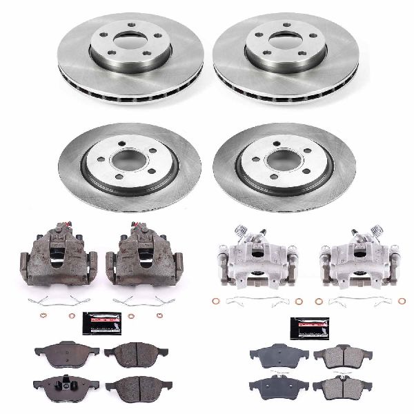 2004-2011 Volvo S40 Disc Brake Kit - Front and Rear (Powerstop)