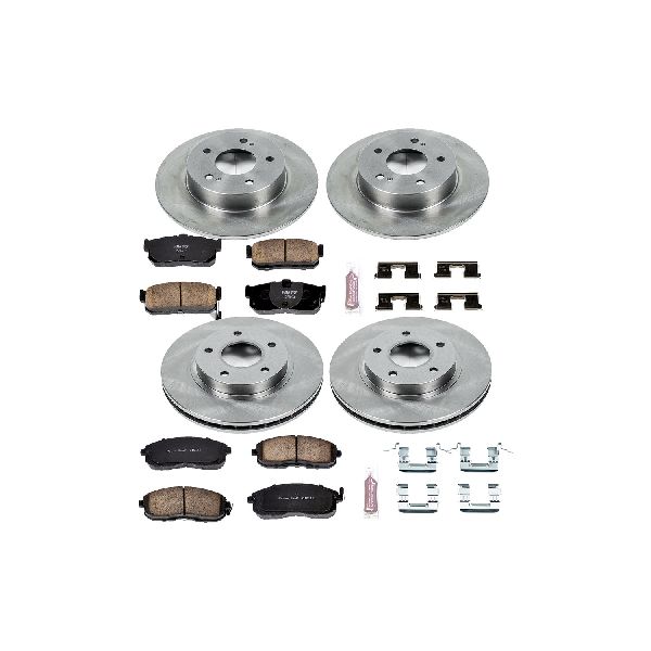 2000-2001 INFINITI I30 Disc Brake Kit - Front and Rear (Powerstop)