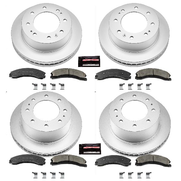 2015-2019 GMC Sierra 2500 HD Disc Brake Kit - Front and Rear (Powerstop)