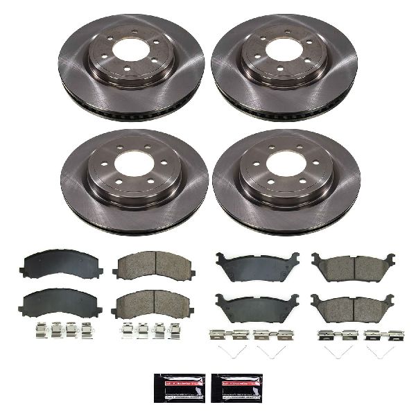 2022-2024 Lincoln Navigator Disc Brake Kit - Front and Rear (Powerstop)