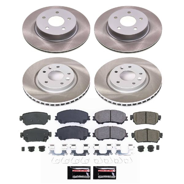 2019-2021 Nissan Rogue Sport Disc Brake Kit - Front and Rear (Powerstop)