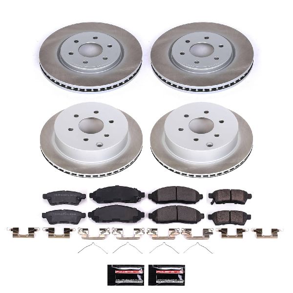 2009-2012 Suzuki Equator Disc Brake Kit - Front and Rear (Powerstop)