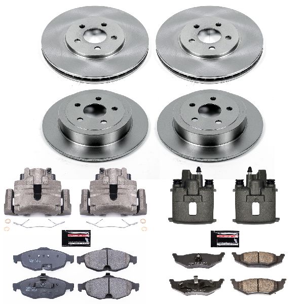 2001-2006 Chrysler Sebring Disc Brake Kit - Front and Rear (Powerstop)