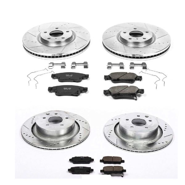 2008-2013 INFINITI G37 Disc Brake Kit - Front and Rear (Powerstop)