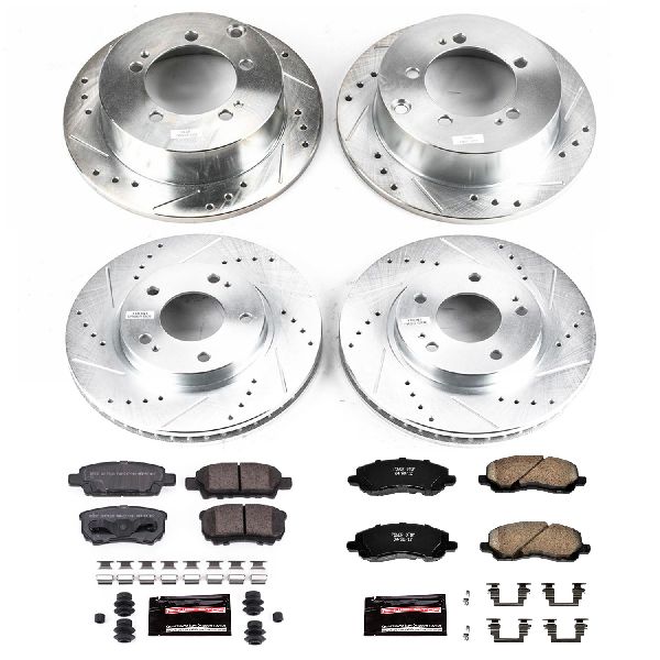 2004-2006 Mitsubishi Lancer Disc Brake Kit - Front and Rear (Powerstop)