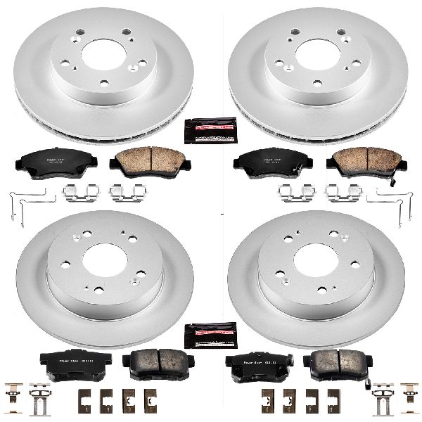 2009-2011 Honda Civic Disc Brake Kit - Front and Rear (Powerstop)