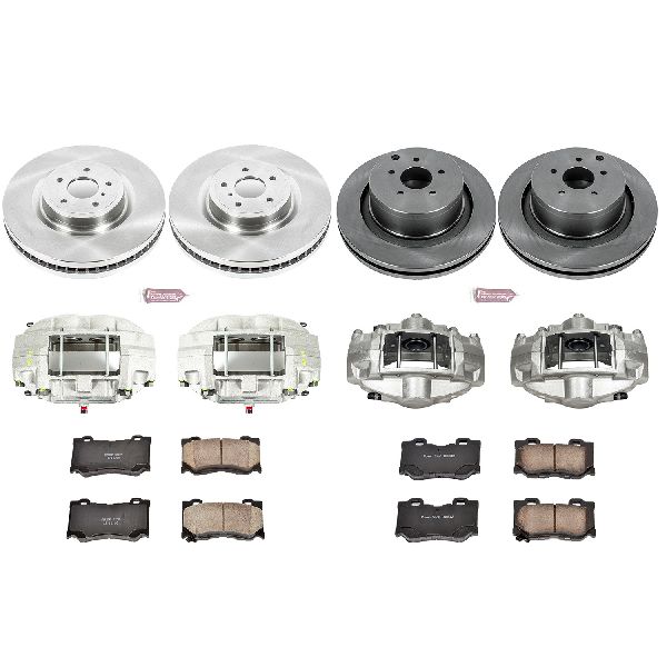 2014-2022 INFINITI Q50 Disc Brake Kit - Front and Rear (Powerstop)