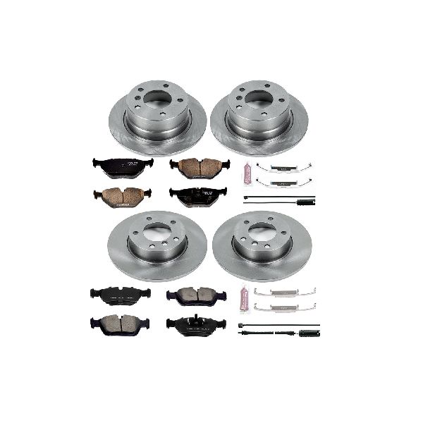 1995-1999 BMW 318ti Disc Brake Kit - Front and Rear (Powerstop)