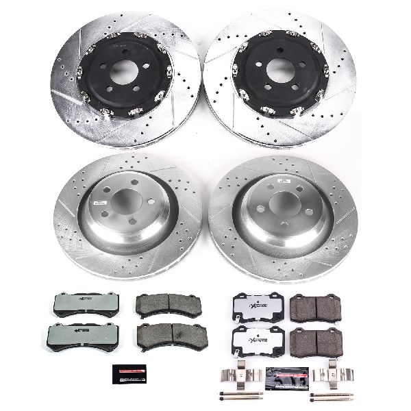 2015-2020 Dodge Charger Disc Brake Kit - Front and Rear (Powerstop)