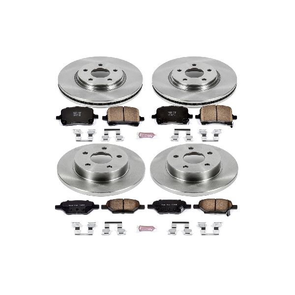 2007 Pontiac G5 Disc Brake Kit - Front and Rear (Powerstop)