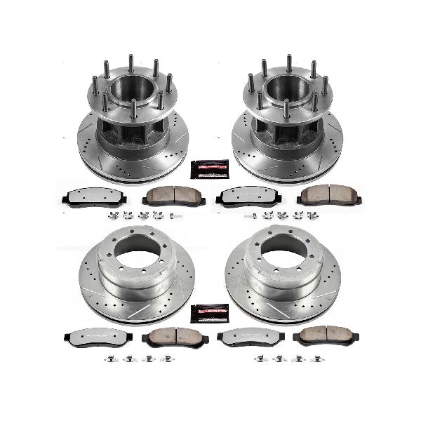 2005-2007 Ford F-350 Super Duty Disc Brake Kit - Front and Rear (Powerstop)
