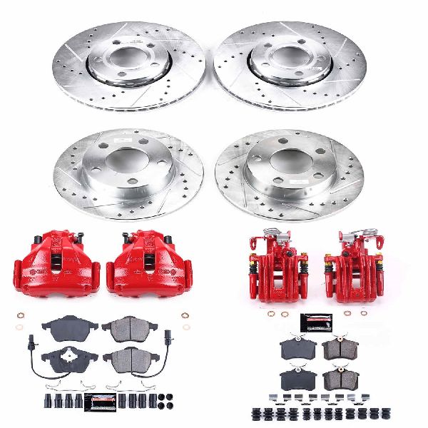 2000-2005 Volkswagen Passat Disc Brake Kit - Front and Rear (Powerstop)