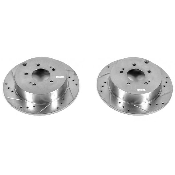 2004-2011 Mitsubishi Endeavor Disc Brake Rotor Set - Rear (Powerstop)