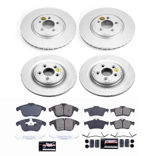2009-2010 Jaguar XF Disc Brake Kit - Front and Rear (Powerstop)
