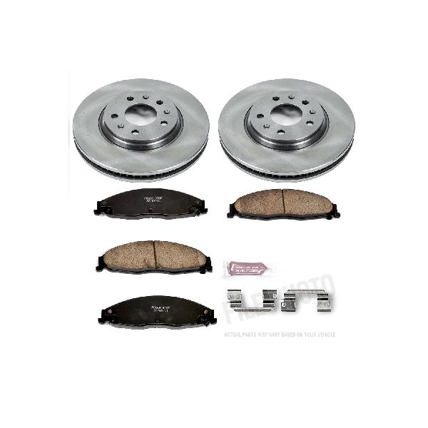2005-2008 Cadillac STS Disc Brake Kit - Front (Powerstop)