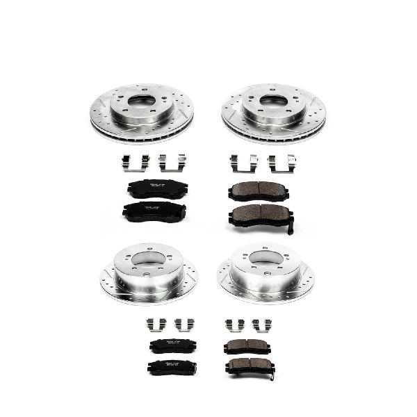 1995-2000 Dodge Avenger Disc Brake Kit - Front and Rear (Powerstop)