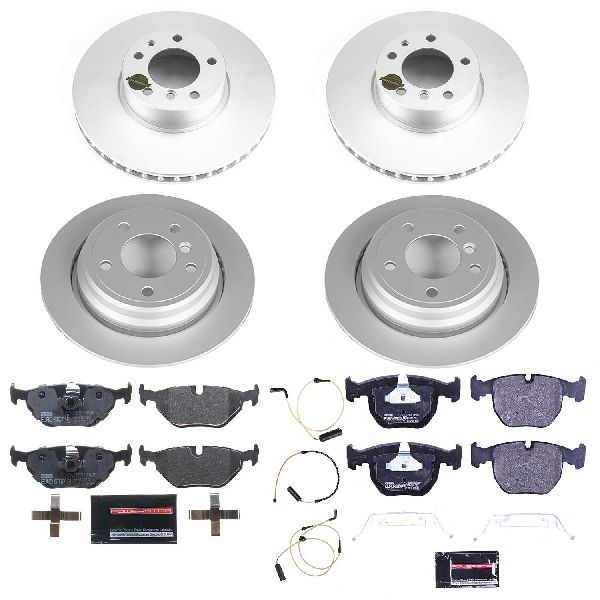 1997-2000 BMW 540i Disc Brake Kit - Front and Rear (Powerstop)
