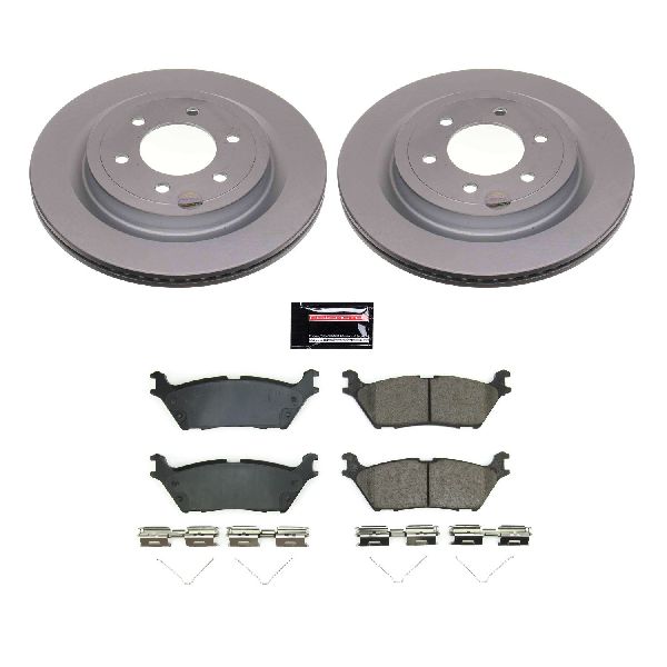 2022-2024 Ford F-150 Lightning Disc Brake Kit - Rear (Powerstop)
