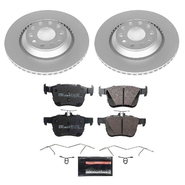 2015-2020 Audi S3 Disc Brake Kit - Rear (Powerstop)