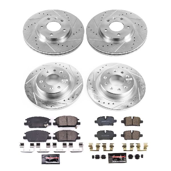 2020 Chevrolet Malibu Disc Brake Kit - Front and Rear (Powerstop)
