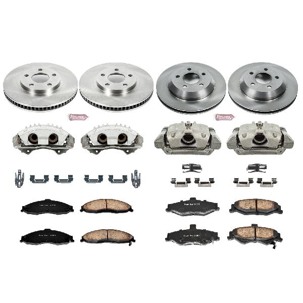 1998-2002 Pontiac Firebird Disc Brake Kit - Front and Rear (Powerstop)