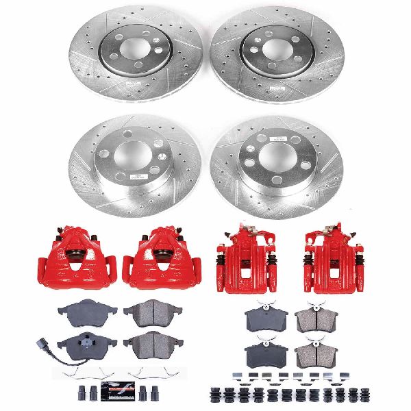 2000-2006 Volkswagen Golf Disc Brake Kit - Front and Rear (Powerstop)